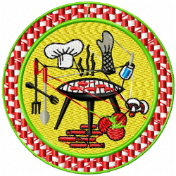 Chef Embroidery Design 7